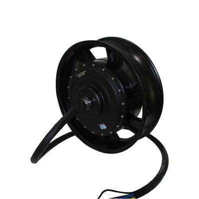 motor refrigerado por agua de la pulgada BLDC del eje de rueda de la vespa de 14000W E 17 proveedor