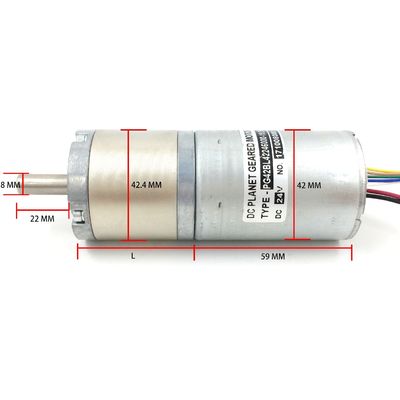 3000 caja de cambios planetaria del motor sin cepillo de la RPM 800W 42m m proveedor